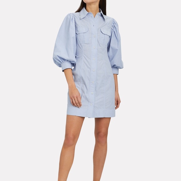 Ganni Dresses & Skirts - GANNI Size 36 Striped dress